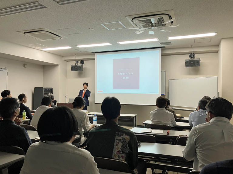 インプラットの西山社長
