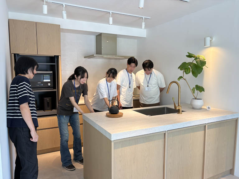 EKREAキッチンショールームを見学