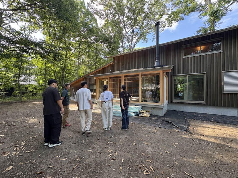 現場見学(設計:堀部安嗣建築設計事務所)