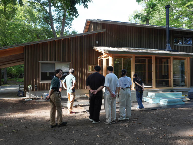 現場見学(設計:堀部安嗣建築設計事務所)