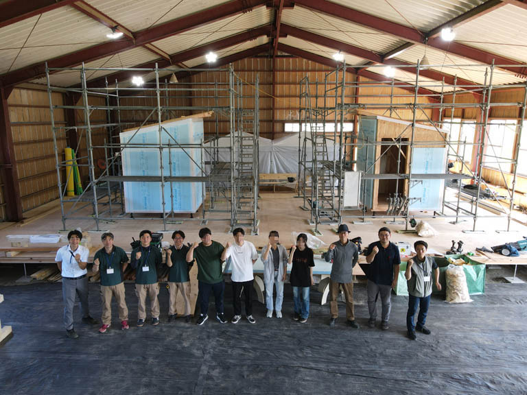 ワークショップ「断熱小屋づくり」