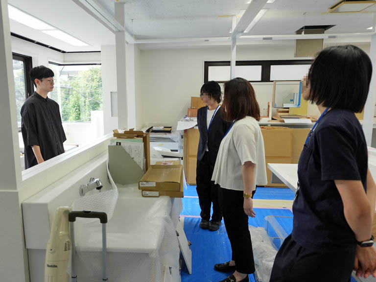 エクレアパーツショールームを見学