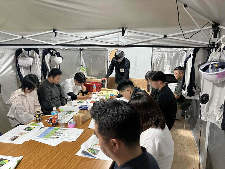 ワークショップ「断熱小屋づくり」
