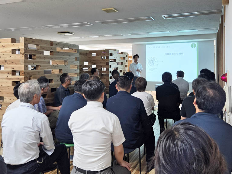 軽井沢建築社 関社長のプレゼン