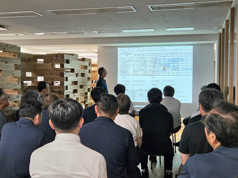 東京建築部門 尾崎専務のプレゼン